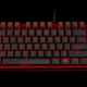 Teclado inalámbrico Ozone Strike Battle. Foto: Ozone Gaming.